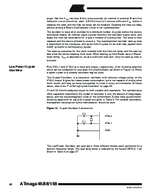 浏览型号ATmega48V-10MI的Datasheet PDF文件第26页
