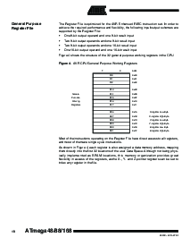 浏览型号ATmega48-20AI的Datasheet PDF文件第10页