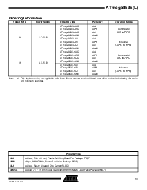 浏览型号ATmega8535-16AI的Datasheet PDF文件第11页