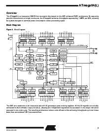 浏览型号ATmega64L-8MC的Datasheet PDF文件第3页