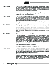 浏览型号ATmega64L的Datasheet PDF文件第6页