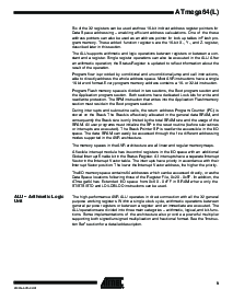 浏览型号ATmega64L-8AI的Datasheet PDF文件第9页