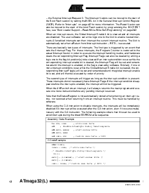 浏览型号ATmega32L-8AC的Datasheet PDF文件第12页