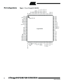 浏览型号ATMEGA640的Datasheet PDF文件第2页