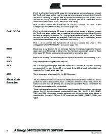 浏览型号ATMEGA640的Datasheet PDF文件第8页