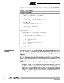 浏览型号ATmega16-16AC的Datasheet PDF文件第20页