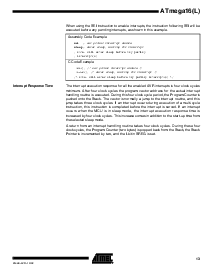 浏览型号ATmega16L-8MC的Datasheet PDF文件第13页