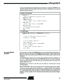 浏览型号ATTINY2313V-10PI的Datasheet PDF文件第19页
