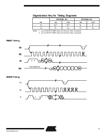 浏览型号AT93C66AU3-10UI-2.7的Datasheet PDF文件第7页