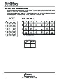 浏览型号74AUCH16244DGGRE4的Datasheet PDF文件第2页