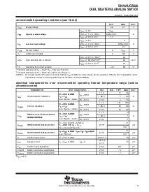 浏览型号SN74AUC2G66DCTR的Datasheet PDF文件第3页