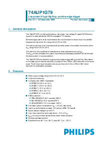 浏览型号74AUP1G79GM的Datasheet PDF文件第1页