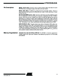 浏览型号AT24C32AW-10SI-2.7的Datasheet PDF文件第3页