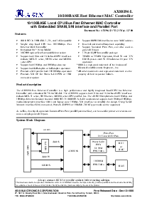浏览型号AX88196的Datasheet PDF文件第1页