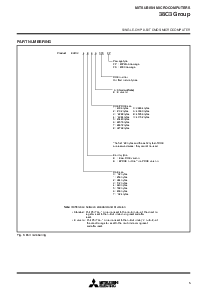 浏览型号M38C30MBAXXXFP的Datasheet PDF文件第5页