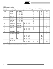 浏览型号AT93C66AY1-10YI-2.7的Datasheet PDF文件第4页