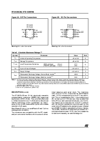 浏览型号ST24C08B5TR的Datasheet PDF文件第2页