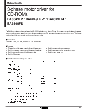 浏览型号BA6849FP的Datasheet PDF文件第1页