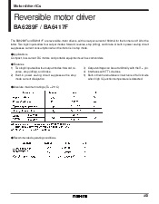 浏览型号BA6289F的Datasheet PDF文件第1页