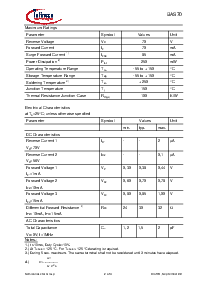 浏览型号BAS70-T1的Datasheet PDF文件第2页