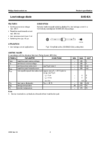 浏览型号BAS45A的Datasheet PDF文件第2页