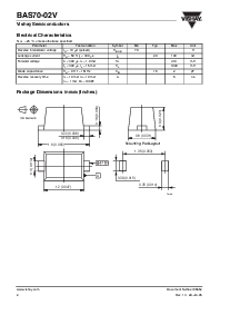 浏览型号BAS70-02V-GS08的Datasheet PDF文件第2页