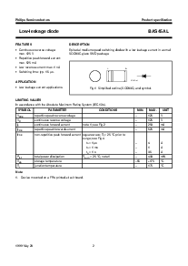 浏览型号BAS45AL的Datasheet PDF文件第2页