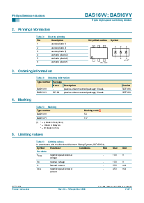 浏览型号BAS16VV的Datasheet PDF文件第2页