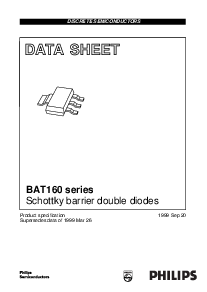 浏览型号BAT160A的Datasheet PDF文件第1页