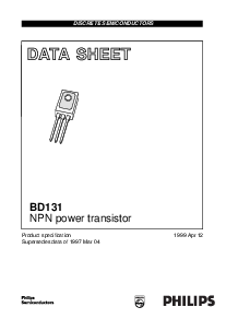 浏览型号BD131的Datasheet PDF文件第1页