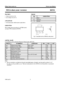 浏览型号BDP32的Datasheet PDF文件第2页