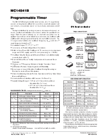 浏览型号MC14541BDR2的Datasheet PDF文件第1页