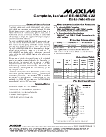 浏览型号MAX1490BEPG的Datasheet PDF文件第1页