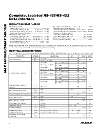 浏览型号MAX1490BEPG的Datasheet PDF文件第2页