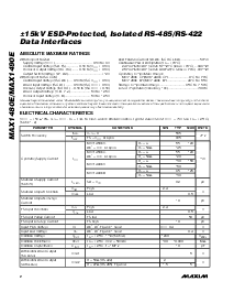 浏览型号MAX1490EBEPG的Datasheet PDF文件第2页