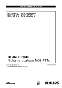 浏览型号BF904R的Datasheet PDF文件第1页