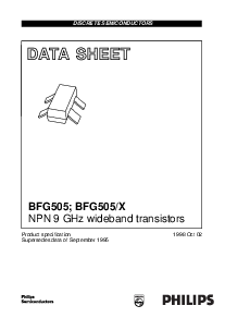 浏览型号BFG505的Datasheet PDF文件第1页