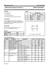 浏览型号BFG505的Datasheet PDF文件第2页