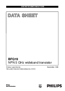 浏览型号BFQ19的Datasheet PDF文件第1页