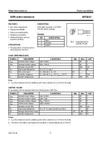 浏览型号BFQ161的Datasheet PDF文件第2页