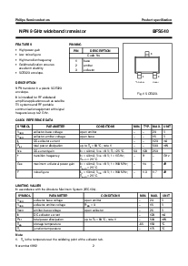 浏览型号BFS540的Datasheet PDF文件第2页