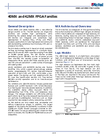 浏览型号A42MX36-1BG100的Datasheet PDF文件第7页
