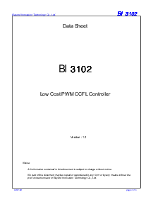 浏览型号BI3102的Datasheet PDF文件第1页