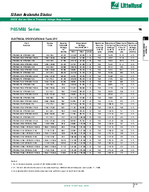 浏览型号P6SMBJ6.8A的Datasheet PDF文件第4页