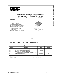 浏览型号SMBJ70CA的Datasheet PDF文件第1页