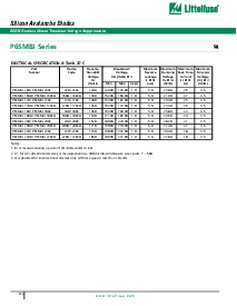 浏览型号P6SMBJ91CA的Datasheet PDF文件第5页