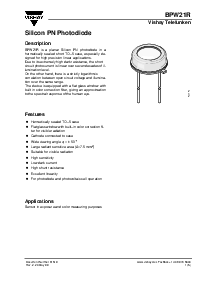 浏览型号BPW21R的Datasheet PDF文件第1页