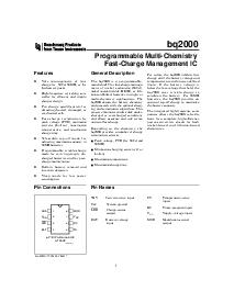 浏览型号BQ2000SN的Datasheet PDF文件第1页