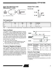 浏览型号ATF16V8BQL-25XI的Datasheet PDF文件第5页