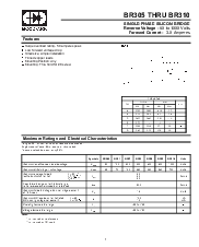 浏览型号BR31的Datasheet PDF文件第1页